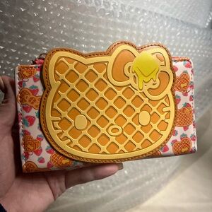 Loungefly Hello Kitty Waffle Wallet!!